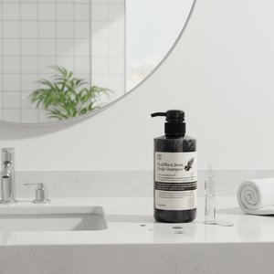 [SOY LAB] Organic Vegan Black Bean Scalp Care Set <b>Shampoo</b> Gel Ampoule for Color Treated Hair-<b>Moisture</b> Oil-Control - Product Image 3