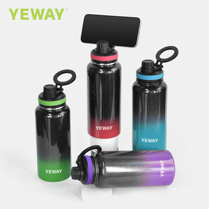 Botella de agua magnética de 24oz, botellas de agua Magsafe de acero inoxidable con soporte para teléfono, a prueba de fugas, sin BPA para gimnasio, exteriores, Viajes - Product Image 2