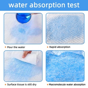 Einweg-Welpenunterlagen mit 6 Schichten für Hunde, Super Saugfähige Wechselunterlage, Hundetraining-Zubehör, Schnell Trocknende Pinkelpads für Hunde - Product Image 5