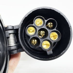 <span class=keywords><strong>Adaptateur</strong></span> de remorquage <span class=keywords><strong>13</strong></span> broches à <span class=keywords><strong>7</strong></span> broches 12V connecteur de convertisseur de <span class=keywords><strong>prise</strong></span> de <span class=keywords><strong>remorque</strong></span> étanche pour caravanes remorques - Product Image 6