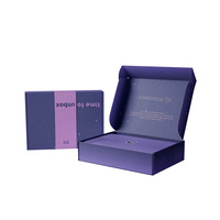 Boîte d'emballage en rouleau kraft marron transparente à fermeture éclair pour aliments, papier, t-shirts, avec logo de marque gaufré pour sucre, cadeaux, chaussettes, fourrure