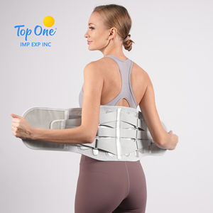 Top One Ceinture de soutien de taille médicale réglable Type corset Ceinture de soutien de taille lombaire pour le soulagement de la douleur et la protection du bas du dos - Product Image 1