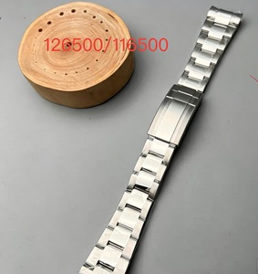 Correa de <span class=keywords><strong>Reloj</strong></span> de Acero para Rolex <span class=keywords><strong>Daytona</strong></span> Serie 126500 Panda D904, Accesorio de <span class=keywords><strong>Reloj</strong></span> de Acero Inoxidable para Correa de <span class=keywords><strong>Reloj</strong></span> Rlx de 20 mm - Product Image 1