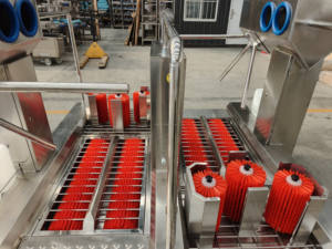 Station de nettoyage d'hygiène des mains personnalisée Laveuse de bottes de désinfection pour lavage des mains avec <span class=keywords><strong>tourniquet</strong></span> - Product Image 2