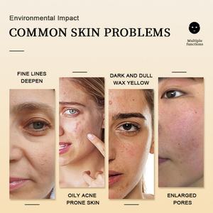 Masque facial en feuille de collagène cristallin 24 carats, 60g, vente en gros d'usine, pour les soins de la peau - Product Image 2