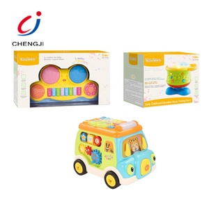Autobús Escolar <span class=keywords><strong>de</strong></span> Juguete <span class=keywords><strong>de</strong></span> Plástico con Luz y Música para Niños - Product Image 6