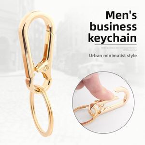 Nuevo Llavero Minimalista de Aleación de Zinc con Clip para Cinturón, Diseño Creativo para Hombre, Ideal para Colgar en la Cintura - Product Image 2