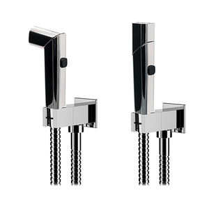 Kit de Ducha con Función de Apagado, Cepillo Hidroeléctrico de Doble Función, Cuadrado, Cromado, 14.5 cm de Ancho, 9 cm de Alto, 26.5 cm de Largo - Product Image 1