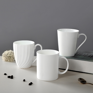 Hot bán DIY có thể in mô hình xương sứ Mug sáng tạo cá nhân Đồng bằng màu trắng gốm cốc cà phê cho các bên đối với xuất khẩu - Product Image 4