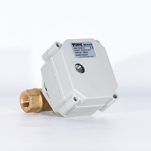 Vanne électrique miniature Tonhe A20-T8-B2-C 1/2 pouce, type à bille, pour le contrôle de l'eau - Product Image 1