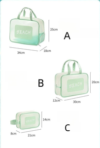 Bolsa de almacenamiento de equipo de natación impermeable, gran capacidad, separación seca y húmeda, bolsa de playa portátil, bolsa de natación - Product Image 6