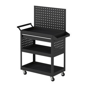 Xe đẩy dụng cụ đa năng <span class=keywords><strong>3</strong></span> tầng, xe đẩy dụng cụ sửa chữa, xe đẩy dụng cụ cho nhà kho, nhà để xe và xưởng - Product Image 1