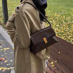 <b>Small</b> Square Design <b>Purses</b> Lightweight Women's Shoulder and Cross Body Bags New Fashion Lady Leather Handbags - Product Image 3