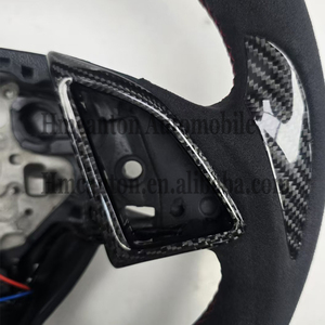<b>Hot</b> Selling Quality Carbon Fibre Microsuede Grip Steering Wheel for Chevrolet Camaro Car Steering Wheel - Product Image 3