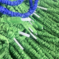Tuyau d'arrosage de jardin rétractable flexible économique de 25FT/50FT avec buse de pulvérisation multifonction pour l'arrosage du jardin et la douche des animaux