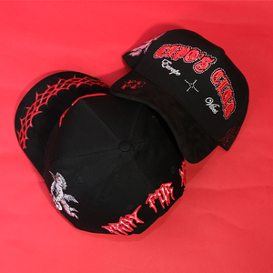 Cappello da Baseball a 5 Pannelli Unisex 2026 Corridos Tumbados, Moda Streetwear con Ricamo Personalizzato di Alta Qualità - Product Image 6