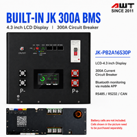 Kit de batterie LiFePO4 MB56 DIY BOX 16S 51.2V 628Ah 30KWh, conçu pour les installateurs européens, pour le stockage d'énergie solaire.