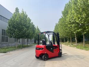 Per le vendite 2T 1.5T carrello elevatore elettrico facile da maneggiare albero Triplex con spostamento laterale 3m 4m 5m magazzino utilizzato - Product Image 2