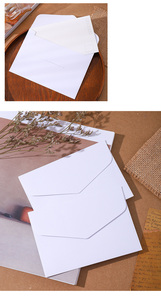 Bán buôn tự dính trắng phong bì giấy cho Cảm ơn bạn thẻ - Product Image 6