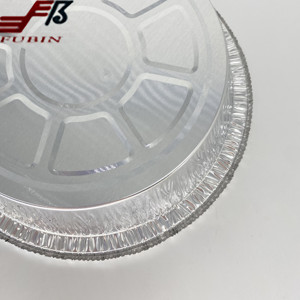 Aluminium Food Plates 7" Round Container for Food With Lids <strong>Bekery</strong> Wholesale Aluminum Foil Cooking - Product Image 3