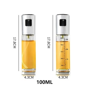 Kitchen Oil Glass Pump Sprayer for Cooking 100ml Olive Oil Spray Leak-proof Bottle for Salad <b>BBQ</b> Kitchen Baking Roasting <b>Tools</b> - Product Image 6
