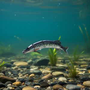 Señuelo biónico multietapa Db Classic de 20g, cebo duro de plástico con anzuelos para pesca de lucio en ríos, lagos y arroyos. - Product Image 2