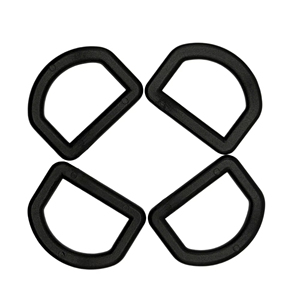 Anillo en <span class=keywords><strong>D</strong></span> de Alta Calidad, Resistente, Negro, de POM, Impermeable, Fuerte y Seguro, Engrosado, de 1 Pulgada - Product Image 6