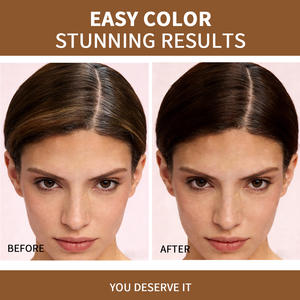 Crema <span class=keywords><strong>Tinte</strong></span> Capilar Herbal Canela Cálida con Ginseng y Manzanilla, Fórmula Vegetal, Brillo Radiante, No Irritante, 500ml, Suministro OEM - Product Image 4