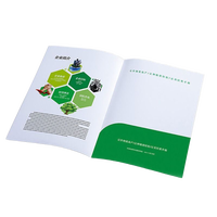 Dossier de présentation en papier kraft sur mesure à deux poches avec emplacement pour cartes de visite, logo personnalisé imprimé, design personnalisable