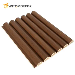 China Class Art 20-pieces Strips Water-proof Connector Turkeys Wooden Grain Extruccion Siding /compos Wpc Wall Panel