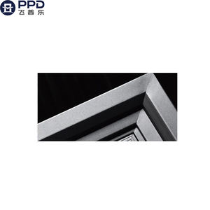 <span class=keywords><strong>Porte</strong></span> robuste en acier inoxydable, armure en fer, Design réticule de sécurité, bon marché, Double ouverture, livraison gratuite - Product Image 3