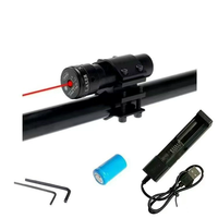 Visée laser en aluminium Red Dot avec batterie rechargeable haute puissance et haute qualité et chargeur USB