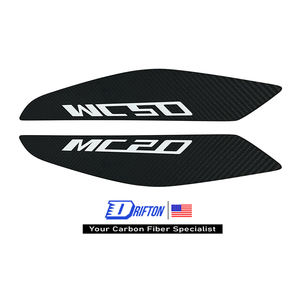 Kits de interiores para placa de alféizar de puerta de fibra de carbono seco Maserati MC20 - Product Image 2