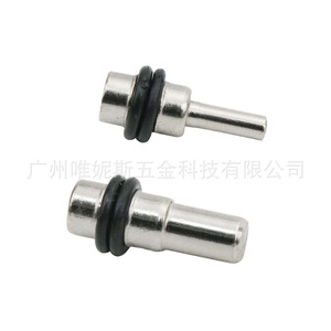 Stainless Steel <b>Shelf</b> Support With <b>Black</b> Rubber Ring For Glass Wood Cabinet Partition <b>Bracket</b> Nickel Finish Durable Modern - Product Image 4