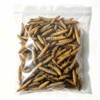 Larves de Mouches Soldat Noires Séchées Riches en Calcium – Protéine d'Insectes pour Volailles, Tilapias, Crevettes, Aquaculture, Reptiles et Suppléments pour Animaux de Compagnie – Vente en Gros