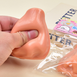 Nuevo Producto Novedoso, Modelo de Nariz Humana 3D de TPR, Juguete Antiestrés Suave para Apretar y Aliviar la Presión, para Niños y Niñas - Product Image 3