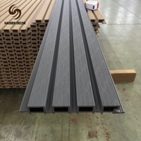 Panneau de façade en WPC à design cannelé de qualité supérieure pour maison