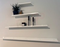 Estantería Metálica Moderna Minimalista para Libros, con Altura Ajustable, Compacta, de Fácil Montaje, para Sala de Estar o Comedor