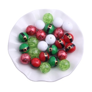 20mm Mix Style Set Mode Custom Neue Perlen für Schmuck herstellung Acryl Chunky Perlen - Product Image 2