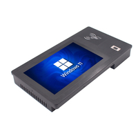 10.1 ''Lecteur RFID Panneau d'écran tactile industriel Pc Linux Os IP65 Tout en un Pc avec empreinte digitale