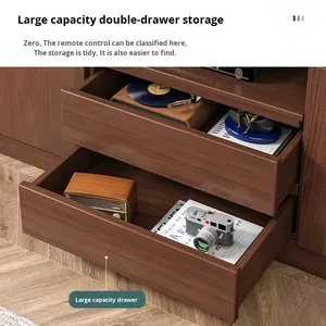 Mobile <span class=keywords><strong>TV</strong></span> <span class=keywords><strong>in</strong></span> Legno Massello Stile Nordico Ultra Sottile per Soggiorno e Camera degli Ospiti - Product Image 3