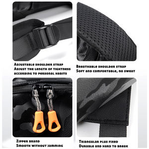 Sac à dos personnalisé pour homme, sac à dos d'affaires pour ordinateur portable 15,6 pouces, charge USB, sac à dos de voyage antivol en cuir PU - Product Image 4