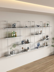 Minimalist Wall-mounted Aluminum <b>Display</b> Cabinet & Italian-style Wine Rack-Customizable 15kg Fujian Province - Product Image 5