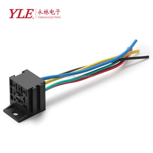 Ổ cắm Rơle xe đa năng 4 chân/5 chân-Hiệu suất ổn định cơ sở Rơle nặng độ dẫn cao (cho ô tô) - Product Image 2