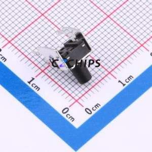 BX-TS-26-6685ZJ Tactile Switch Through hole-4P,6x6mm Switch Single Pole Single Throw Round Button 2.6N Through Hole - Product Image 2