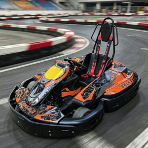 Kart de Alquiler TSKART con Motor de Gasolina de 200cc, Alta Seguridad, Asiento Individual, <span class=keywords><strong>para</strong></span> Pistas Interiores y Exteriores, Certificado CE - Product Image 1