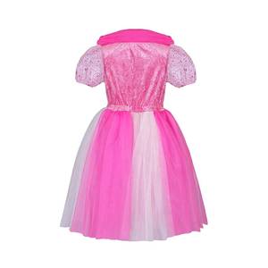 Costume de fête d'anniversaire pour filles MS Pretty Girls, robe de princesse en dentelle et tulle, style Belle au bois dormant - Product Image 2