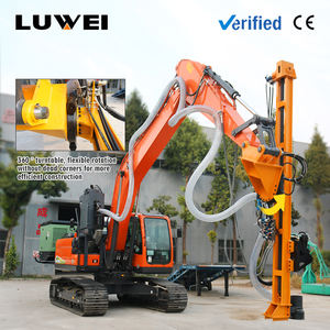 Fournisseur hydraulique d'équipement de perceuse de roche de fabricant monté par excavatrice d'appareil de forage de <span class=keywords><strong>DTH</strong></span> pour des projets d'extraction de carrière - Product Image 3