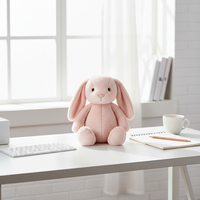 OEM ODM, prix bas, vente en gros, adorable peluche lapin, coton PP, logo personnalisé brodé, peluche lapin pour cadeaux promotionnels d'anniversaire