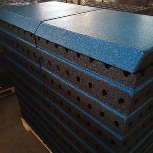 Style moderne Drainage Plancher de Gymnastique D'exercice À <span class=keywords><strong>Haute</strong></span> Densité De Vente Tapis En Caoutchouc - Product Image 2